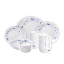 [코렐] 블루베리 8인 홈세트 32p + 유리 머그잔 2p (랜덤), 상세 설명 참조