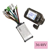 자전거 속도계 추천 gps 디스플레이 창 거치대 네비 스마트 24v36v48v 250w 350w 전자 dc 브러시리스 모터 컨트롤러 lcd 패널 엄지 스로틀 전기 스쿠터 키트, 02 36V 48V S886Z