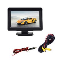 후방 카메라모니터 dmbtv 리버스 카메라 대시 모니터 4.3 인치 안전 주차 반전 HD 스크린 자동차 지원 액세서리, [01] Style A