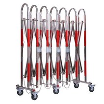 자바라대문 주차장 바리게이트 철망 접이식 울타리, 높이 1.1m x 10m