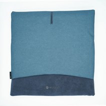 뫼르소 듀오 차량용 사계절 방석 (샤무드 럭스 X 코티드 알칸타라) 고밀도 메모리폼 통기성 편안함 자동차 의자 쇼파 휠체어 복원력좋은 논슬립 안전한, 다크그레이