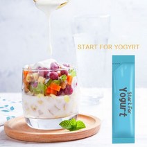 발효기 요구르트제조기 그릭 10g 요구르트 효모 스타터 천연 프로바이오틱스 10종 발효, 없음