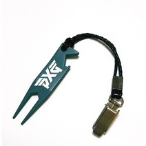 그린보수기 디봇수리기 디봇툴 퍼터키퍼 셋트 골프 필드용품 홀인원 기념품 라운딩, 딥그린(화이트로고), 1개