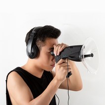 집음기 헤드셋 포함 탐지기 음파확대기 녹음기능 관찰