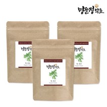 명문정약초 국산 쑥가루 100% 쑥라떼 파우더 진하고 고운 쑥분말, 3개, 150g