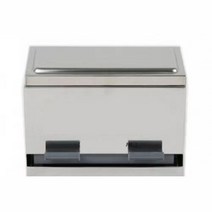 업소용 카페용 매장용 스테인리스 스트로퍼케이스 빨대케이스 빨대디스펜서 스트로퍼디스펜서, 스테인리스 디스펜서, 1개, 1개