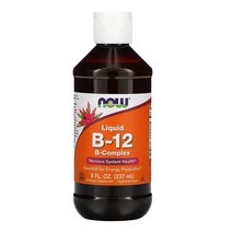 나우푸드 액상 비타민B12 B군 복합체 237ml 티아민 리보플라빈 나이아신