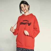 벰버 벰버 SPANGLE PULLOVER HOODY_RD (1788001GA)