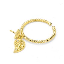 비즈공예 원석 패션 크리 에이 티브 925 스털링 실버 반지 조정 가능한 크기 빈 트레이 상감 진주 여성 Diy, 18 9 gold