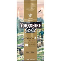 Yorkshire Tea 골드티 루즈리프 요크셔 차 영국홍차직구 250g 3팩, 5개