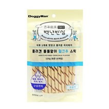 스토어봄 도기맨 콜라겐 돌돌말이 밀크츄 우유 스틱-도기맨