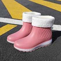 여성용 패션 짧은 발목 장화 방수 PVC 미끄럼 방지 여성 워터 슈즈 Wellies AL74 2023