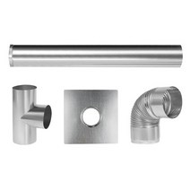 올쿡 110mm 연통 모음 갈탄난로 연탄난로 화목난로, 올쿡 110mm 창문막이
