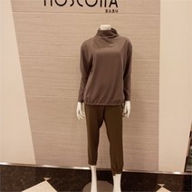 모스코나 NC05 밑단스트링반폴라긴팔티셔츠 MOLA22TC7