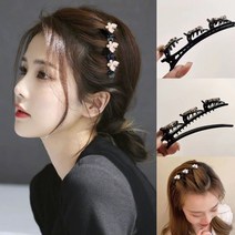 [다이나몰] 3단 포인트 앞머리 집게핀 나비 3종세트