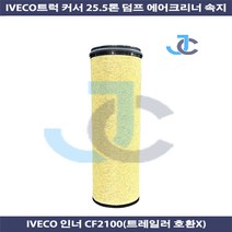 이베코트럭 덤프 커서 25.5톤 에어크리너 인너 CF2100, 1개