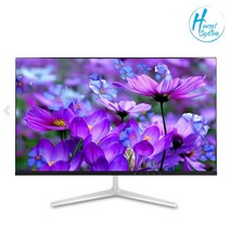 한솔시스템 H2411FB 베젤리스 24인치 모니터 블랙 FHD 75Hz, H2411FB 무결점