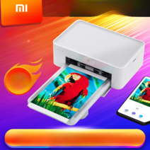 Xiaomi 포켓 포토 프린터 Mijia 블루투스 무선 소형 휴대용 컬러 사진, 포켓포토프린터 + 인화지 20장