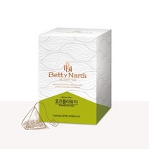 로즈플라워허브차 베티나르디 로즈플라워 허브차 삼각티백 20티백 베티나르디허브차, 상세페이지 참조