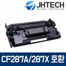 HP CF287A 토너 M501DN M501N M577 M506 M506N M527, 1Ea, HP M506dn 토너 CF287A 표준용량 최신칩 완벽호환