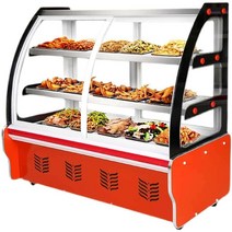 카페용 음료수 빵 케이크 진열 쇼케이스 냉장 시원한, 3단캐비닛.전면후면도어.160x65x123cm