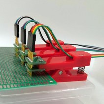 2.54 2.0 1.5 1.27 1.25 100mil 50mil 3P 4P 5P 6P 7P 8P 9P 10P PCB 클립 클램프 고정 장치 프로브 포고 핀 다운로드 프로그램 번, 1.27mm(Double row)_9 마력