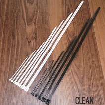 동아뉴텍 동아뉴텍 케이블타이 300mm 백색/흑색 500개, 흑색