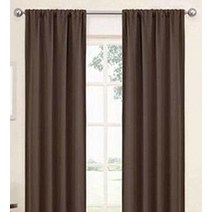 이클립스 피닉스 앱솔루트 제로 94cm x 213cm 창문 커튼 패널 2개 세트 초콜릿 #55327077