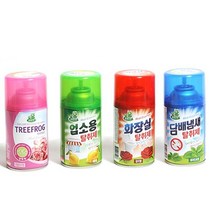 화장실탈취제 리필용 자동방향제 업소용 분사기 디스펜서 스프레이 냄새제거, 복숭아
