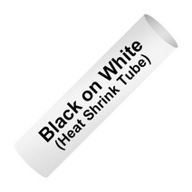 1개 호환 DYMO 열 수축 튜브 라벨 18051 18052 18053 18054 18055 18056 18057 18058 Dymo Rhino 4200 5200 프린터, 9mm, Black on White