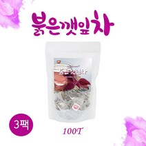 차조기 차 티백 국내산 차즈기 추출물 자소엽 붉은깻잎 물 워터 티 안토시아닌 루테올린 효능, 3팩