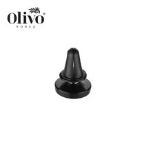 [올리보] 차량용 핸드폰 거치대 모음 (자석 송풍구 흡착형), 1개, 05_송풍구 클립형_블랙