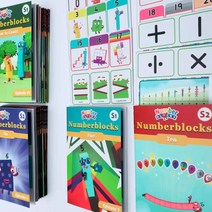 Numberblocks 넘버블럭스 30권, 시즌1+시즌2 30권 + 32G펜 + 책