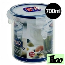 oth 락앤락 곡물 밀폐용기 700ml 원통형 원두 카페 보관용