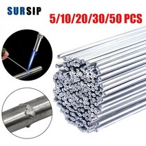 5 10 20 30 50 PCS 녹는 Fux 코어 알루미늄 용접봉 저온 블 전극 용접 파우더, 06-50cm -3.2mm, 03-30pcs