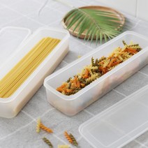파스타 면 국수 김밥재료 전자레인지 밀폐보관용기, 1개