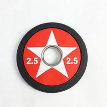 STAR 우레탄 중량원판 캡틴방패 바벨 플레이트 냄새없는 TPU 고급소재 홈짐 클럽용 중량봉용, 15kg(1개)