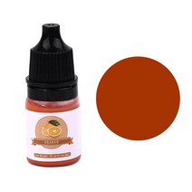 견고한 DIY 공예용 에폭시 수지 컬러 염료 안료 5ML 24 색 응축 액체 착색제 Frangrance Dropper Design 1, 12 주황색