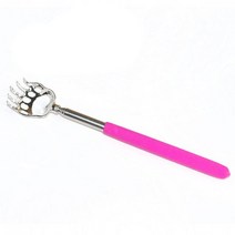 뒤로 Scratcher 텔레스코픽 Scratching Backscratcher 마사지 키트 Back Scraper 확장 가능한 Telescoping 가려움증 건강 제품 Hackle, Bear Claw Pink_5