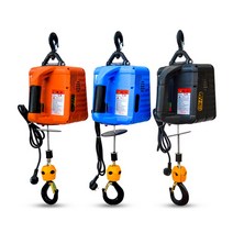 호이스트 1톤 전동 2톤 RU 220V 휴대용 전기 윈치 500KGX7.6M 200x19M 무선 원격 컨트롤러 윈치 견인 블록, [03] 3 in 1 500KG