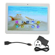 가성비 11.0 태블릿 PC10.1 인치 2.4G 5G 와이파이 4GB 전면 500w 후면 1300w 전화 ‑ 240V 골드 키즈, 한개옵션1, 03 Black