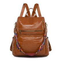 악어 패턴 숄더백 배낭 방수 가방 쇼핑용 핸드백