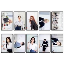 10 개대 Kpop Twice Photocards 새 앨범 포뮬러 오브 러브 셀프 메이드 Lomo 카드 HD 포토 스티커 팬 컬렉션 선물, H04