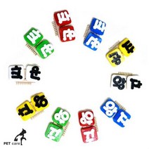 생활모음 애견핀 (왕자.공주) (2종x10개씩)(1판)