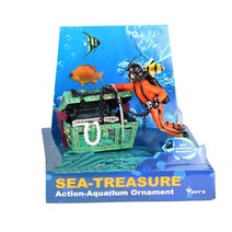 VENYS SEA TREASURE 잠수부 에어장식, 1개