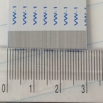 FFC 케이블 양단면 60p 가로120mm 세로30mm, 1개