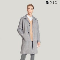 [HUM](남) 4버튼 체크 맥코트(FHOSCCV104M)