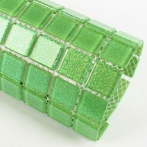 유리모자이크타일 펄플레쉬그린(박스22장), 기본모자이크타일