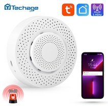 일산화탄소 측정기 감지기 경보기 techage wifi 천연 가스 센서 가연성 일산화 가스 누출 경보 스마트 라이프 홈 보안 시스템
