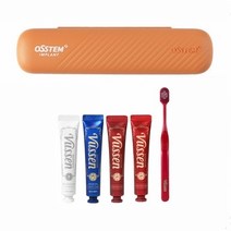 오스템 뷰센 양치키트 + 미니치약 3개 추가증정, 40g, 1개, 충치치약C&블루칫솔(+미니치약 3종)